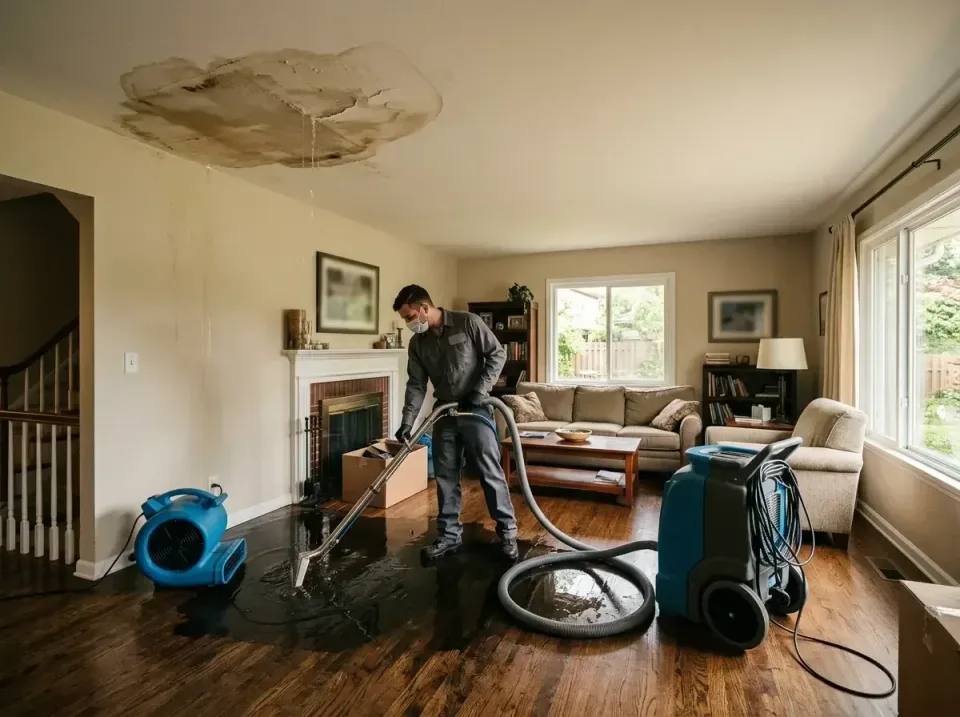 attic-pipe-burst-ceiling-drip-008 — frequently asked questions, Water Damage Restoration & Carpet Care in St. Matthews, KY